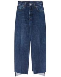 Vetements - Cut-Up Jeans - Lyst