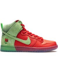 Nike - Sb Dunk High "Strawberry Cough" Sneakers - Lyst