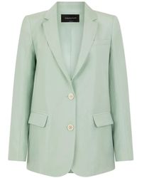 Fabiana Filippi - Buttoned Blazer - Lyst