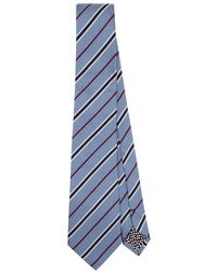 Paul Smith - Gestreifte Krawatte aus Seide - Lyst