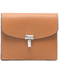 TOTEME - T-Lock Grained Leather Cardholder - Lyst