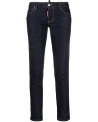 DSquared² - B-Icon Jennifer Crop Jean - Lyst