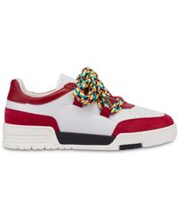 Moschino - Streetball Panelled Sneakers - Lyst