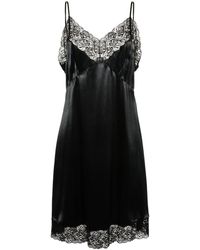 Balenciaga - Lace-embellished Midi Dress - Lyst