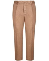 Dell'Oglio - Pressed-Crease Tailored Trousers - Lyst