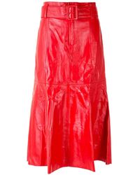 EVA Clochard Skirt - Red