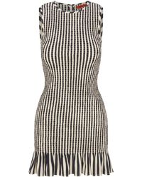 Simon Miller - Belle Smocked Mini Dress - Lyst