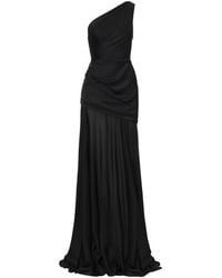 Il Volo - Aeris One-Shoulder Draped Dress - Lyst