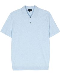 Theory - Mélange Short-sleeve Polo Shirt - Lyst