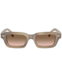 Brunello Cucinelli - Rectangle-Frame Sunglasses - Lyst