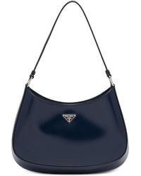 Prada - Cleo Brushed Leather Shoulder Bag - Lyst