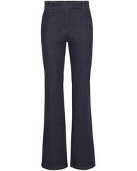Brunello Cucinelli - High-waist Flared Jeans - Lyst