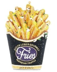 Judith Leiber - Truffle Fries Crystal-Embellished Clutch - Lyst