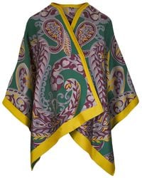Etro - Capa Con Motivo De Cachemira - Lyst