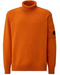 C.P. Company - Jersey con cuello alto - Lyst