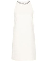 Sandro - Tweed Mini Dress - Lyst