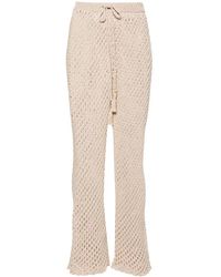 Alanui - A Love Letter To India Macramé Trousers - Lyst