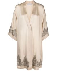 Carine Gilson - Transparenter Morgenmantel - Lyst