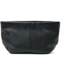 AllSaints - Hex Leather Clutch Bag - Lyst