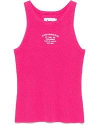 Izzue - Geripptes Tanktop - Lyst