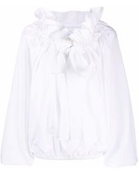 Patou - Blouse Met Ruches - Lyst