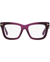 Tom Ford - Block Square-Frame Glasses - Lyst
