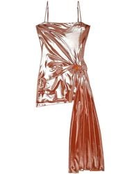 DIESEL - D-blas Metallic Mini Dress - Lyst