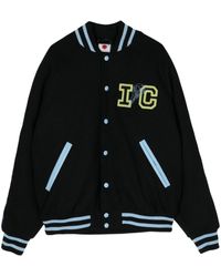 ICECREAM - Embroidered-logo Varsity Jacket - Lyst