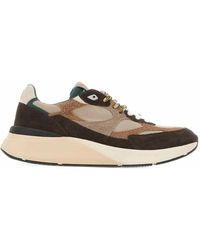 Date - Musa Panelled Suede Sneakers - Lyst