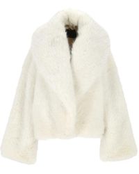 BB COUTURE - Shawl-Lapel Faux-Fur Jacket - Lyst