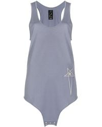 Rick Owens X Champion - Logo-Print Tank Top - Lyst