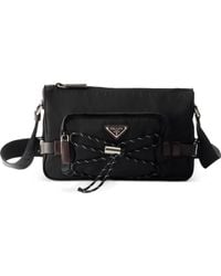 Prada - Borsa A Spalla Speedrock Re-Nylon - Lyst