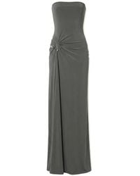 GRACE LING - Relic Charms Strapless Maxi Dress - Lyst
