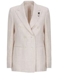 Lardini - Double-Breasted Blazer - Lyst