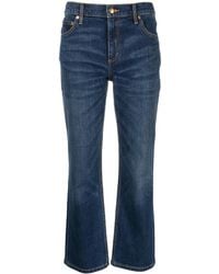 Tory Burch - Straight Leg Jeans - Lyst
