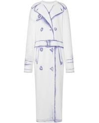 Moschino - Printed Long Dress - Lyst