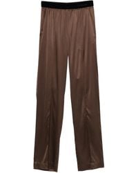 Tom Ford - Stretch Silk Satin Pj Pants - Lyst