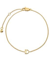 Monica Vinader - Initial Chain Bracelet - Lyst