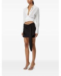 GAUGE81 - Sabinas Silk Wrap Shirt - Lyst