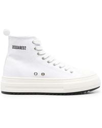 DSquared² - Berlin Platform-Sole High-Top Sneakers - Lyst