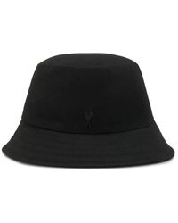 Ami Paris - Ami Reversible Bucket Hat - Lyst