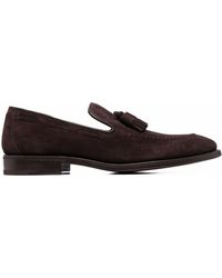 Henderson - Almond-Toe Tassel Detail Loafers - Lyst