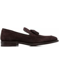 Henderson - Almond-Toe Tassel Detail Loafers - Lyst