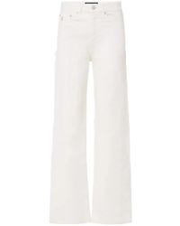 Iceberg - Jean Ample À Plaque Logo - Lyst
