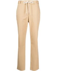 Eleventy - Tapered Drawstring Trousers - Lyst
