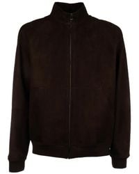 Corneliani - Zip-Up Bomber Jacket - Lyst