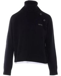 Liu Jo - Pull À Col Roulé - Lyst