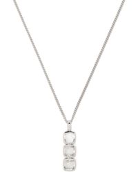 Tom Wood Collana con pendente - Metallizzato