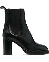 Isabel Marant - Lalix Leather Ankle Boots - Lyst