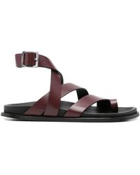 Alohas - Sandalen Mit Überkreuzten Riemen - Lyst